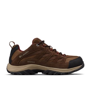 Columbia Crestwood Waterproof, Tenis De Montaña Marrom Para Mujer | 175840-WIZ